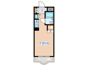 朝日阿佐ヶ谷プラザ（306）の物件間取画像